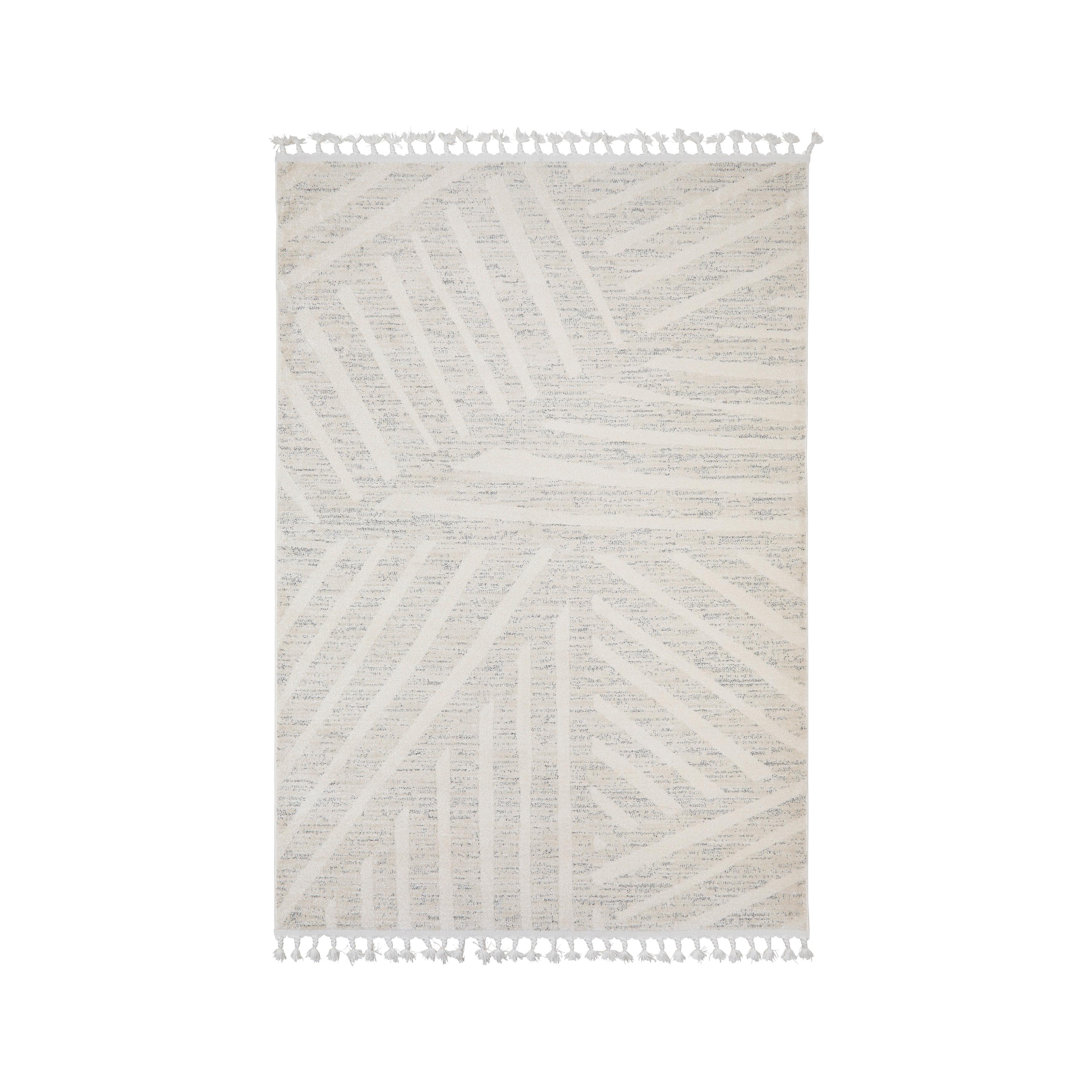 TKANÝ KOBEREC KEL AIR 1 - perleťová/alabastrová, Modern, textil (80/150cm) - Mömax