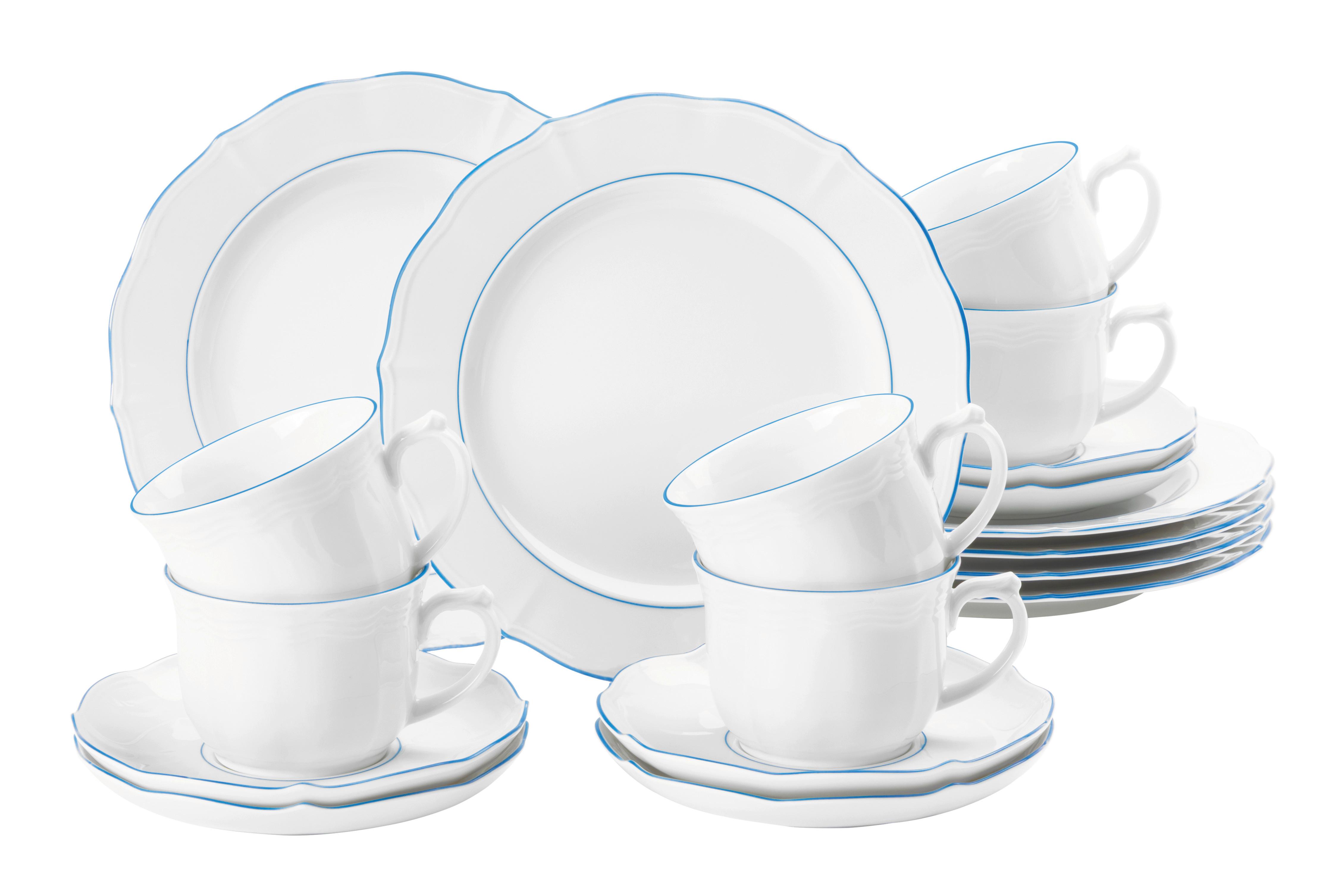 Kaffeeservice Blue Lines