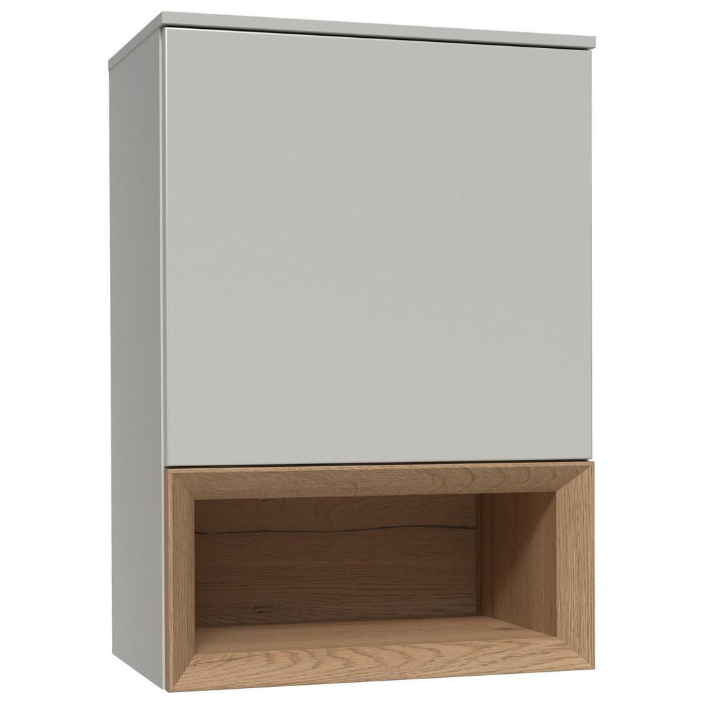 Hängeelement Las Vegas Seidengrau/eiche Dekor B: 60cm