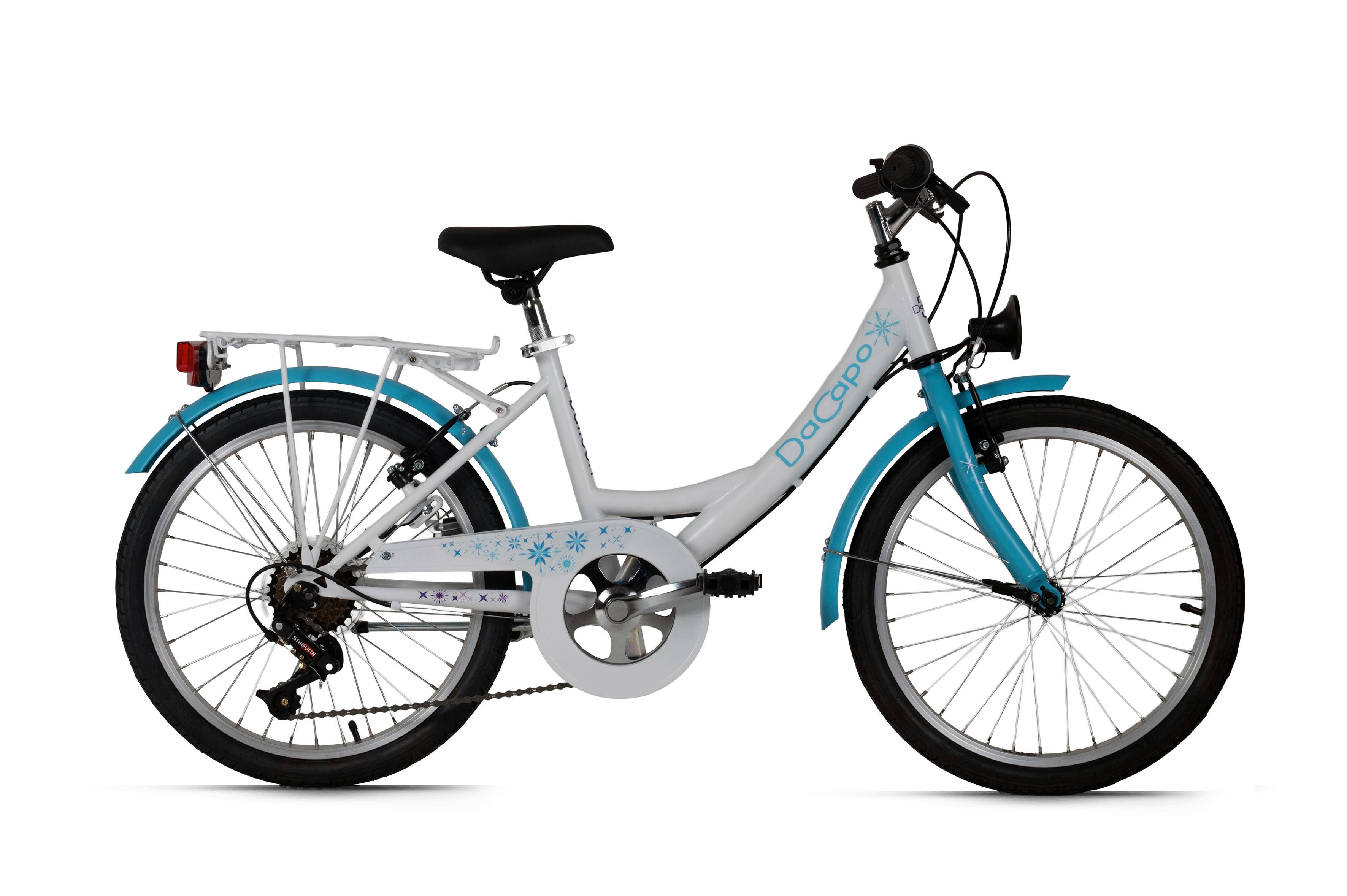 DaCapo Kinderfahrrad Balloon blau 20 Zoll - Blau, LIFESTYLE, Metall (25/140/60cm)