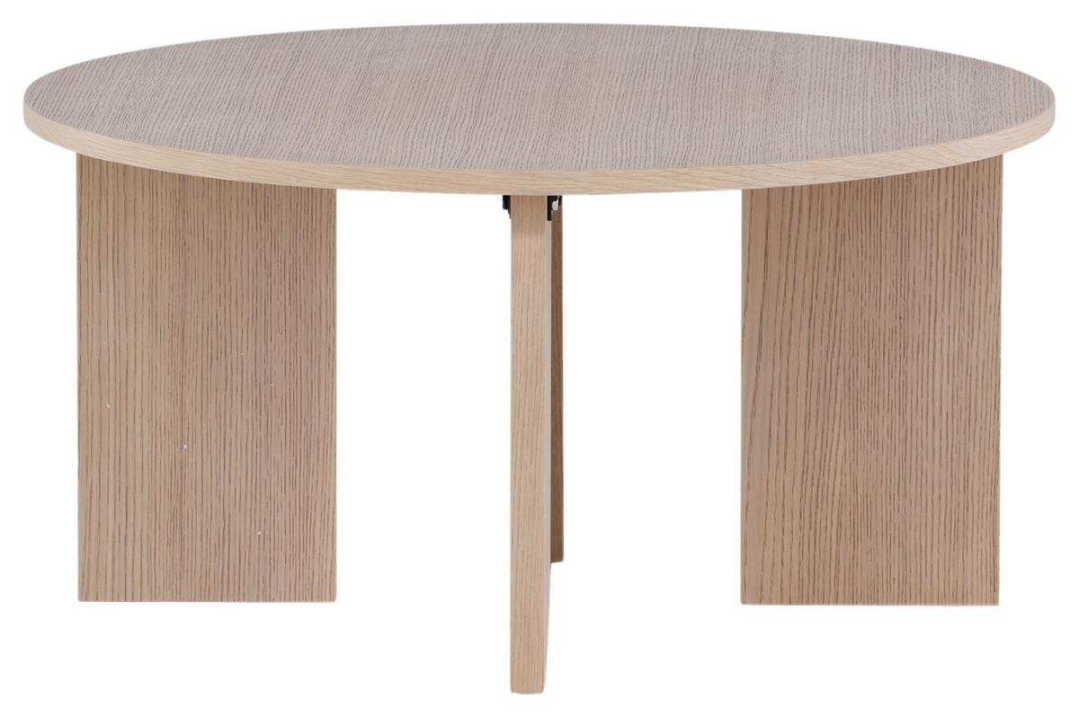 Couchtisch Askerön - Weiß, Design, Holzwerkstoff (80/80/40cm) - Livetastic