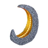 Solarleuchte 36523 - Goldfarben/Grau, Design, Kunststoff (28/9/31cm) - Globo