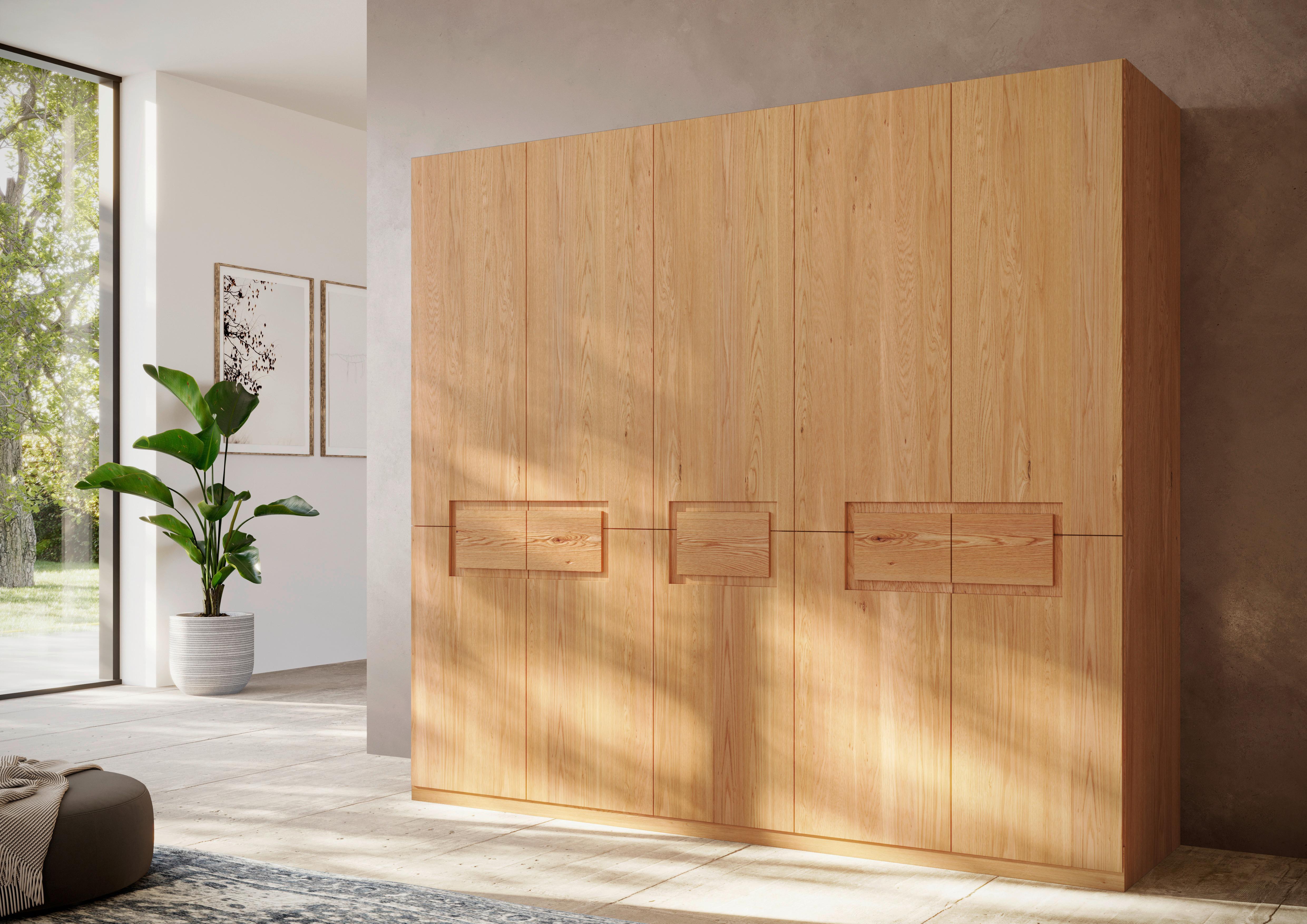 Drehtürenschrank Farina, Buchefarben B: 252 Cm - Buchefarben/Kernbuche, MODERN, Holz (252/223/62cm) - MID.YOU