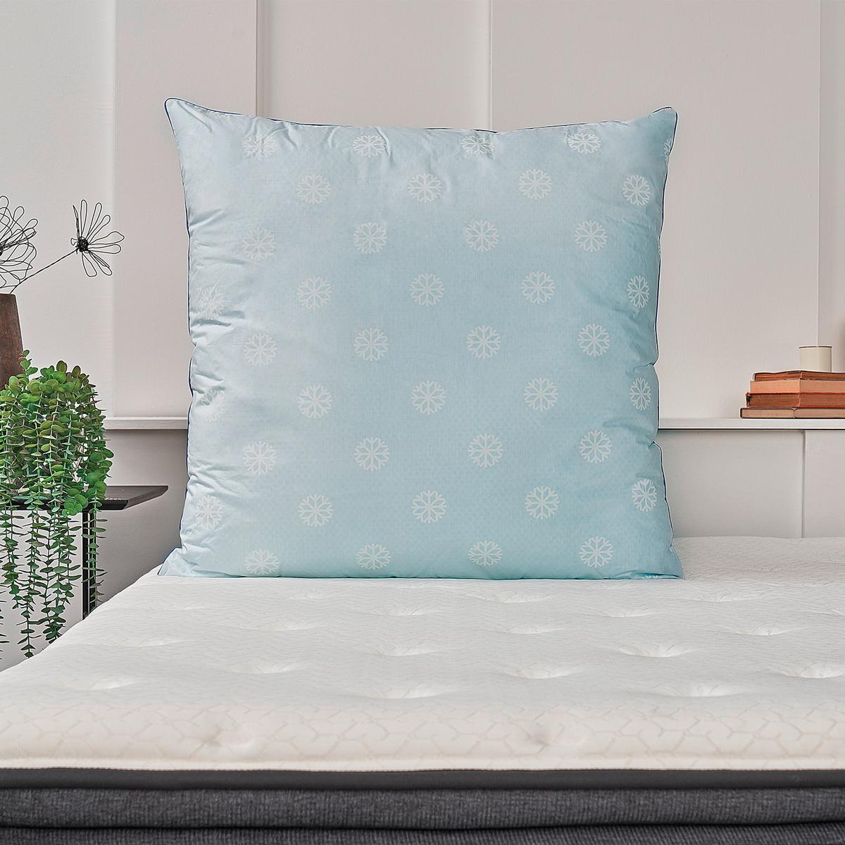 Kopfpolster Dacron Climarelle Cool - Hellblau, Basics, Textil (80/80/20cm) - Yatas