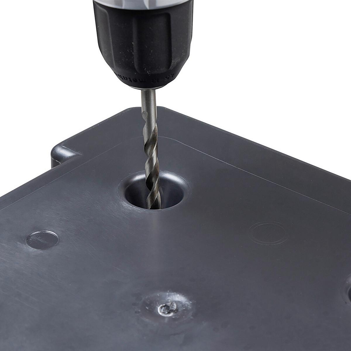 Pflanzentopf Weiß B: 40 Cm - Weiß, Basics, Kunststoff (40/41,5/40cm) - Siena Garden