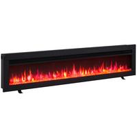 Elektrokamin Agnes 60 Ef459a - Schwarz, Basics, Metall (152/33/11cm)