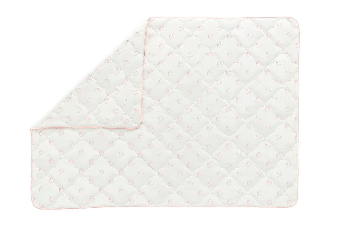 Bettdecke Cotton - Weiß, Basics, Textil (155/220/4cm) - Yatas