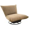 Relaxsessel Cremona Polyester Hellbraun - Hellbraun/Schwarz, Design, Textil (100/78/96cm) - Livetastic