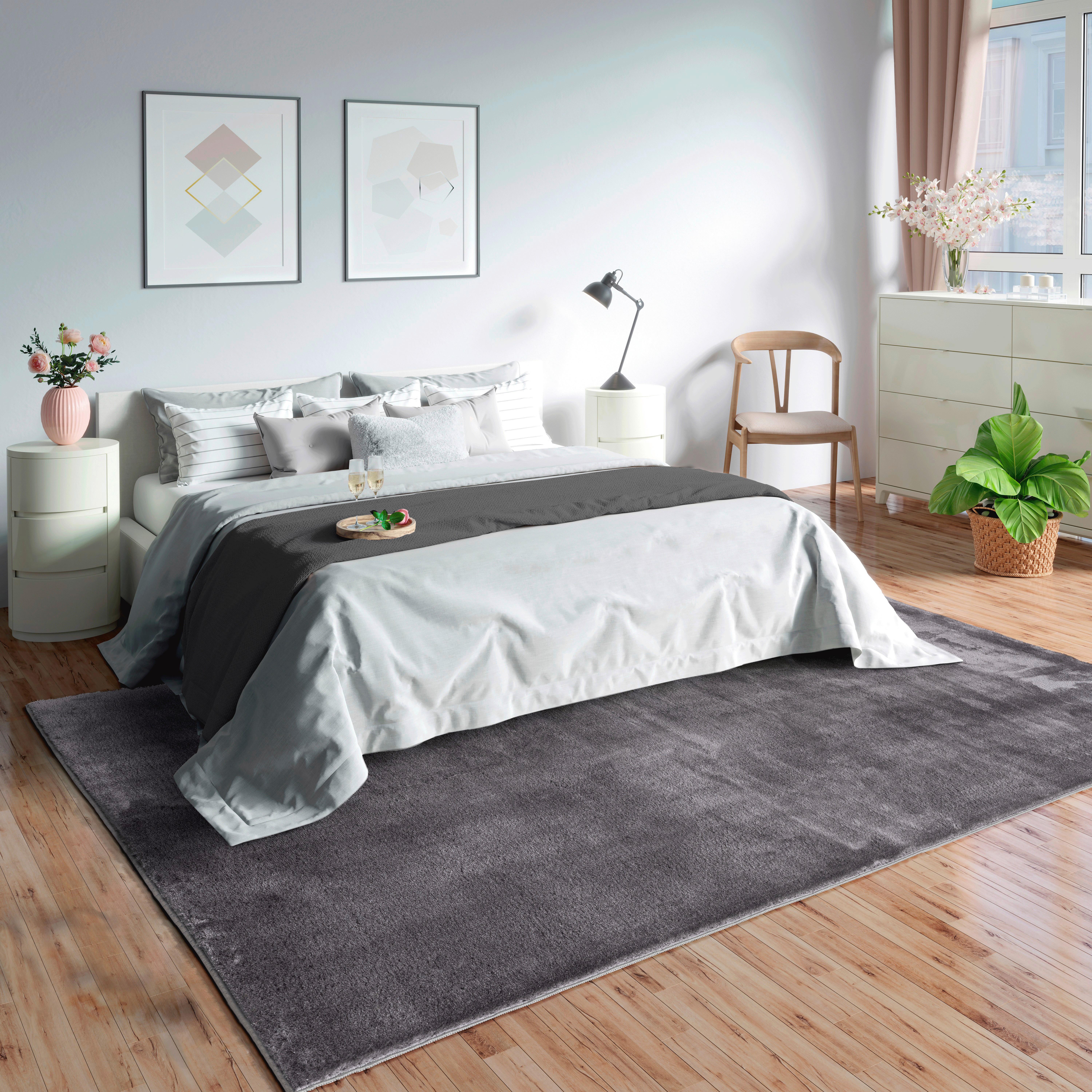 Läufer Loft - Anthrazit, KONVENTIONELL, Textil (80/300cm)