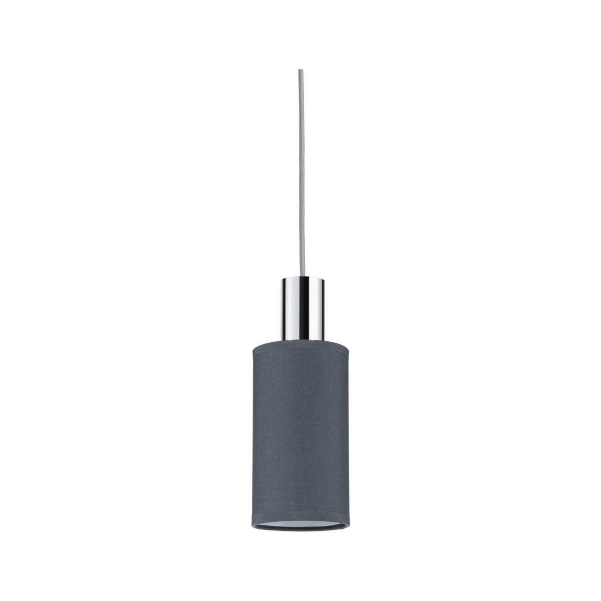 Schienensystem-Leuchtenschirm 95609 Urail Schirm Valerio - Anthrazit, Basics, Textil (10/18cm) - Paulmann
