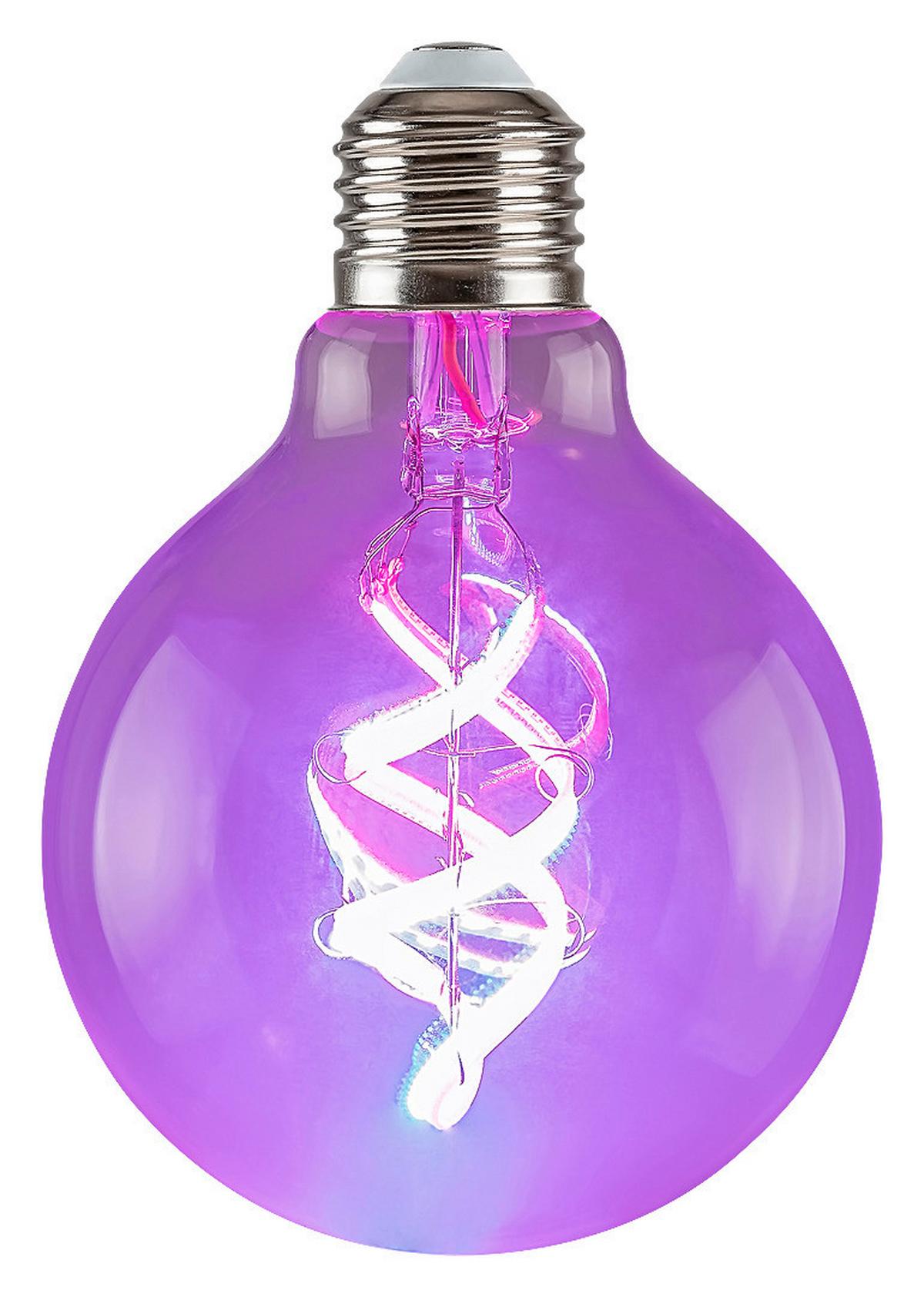 Led Izzó Fil.smart 1989 - Basics, Üveg/fém (9.5/13/9.5cm) - Rabalux