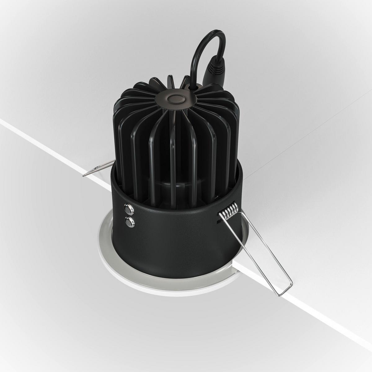 Deckenleuchte Zoom - Weiß, MODERN, Metall (8,5/8,5cm) - MAYTONI