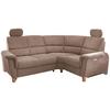 Ecksofa Parole Hellbraun S:237/186 Cm - Wildeiche/Hellbraun, KONVENTIONELL, Textil (237/186cm) - Livetastic