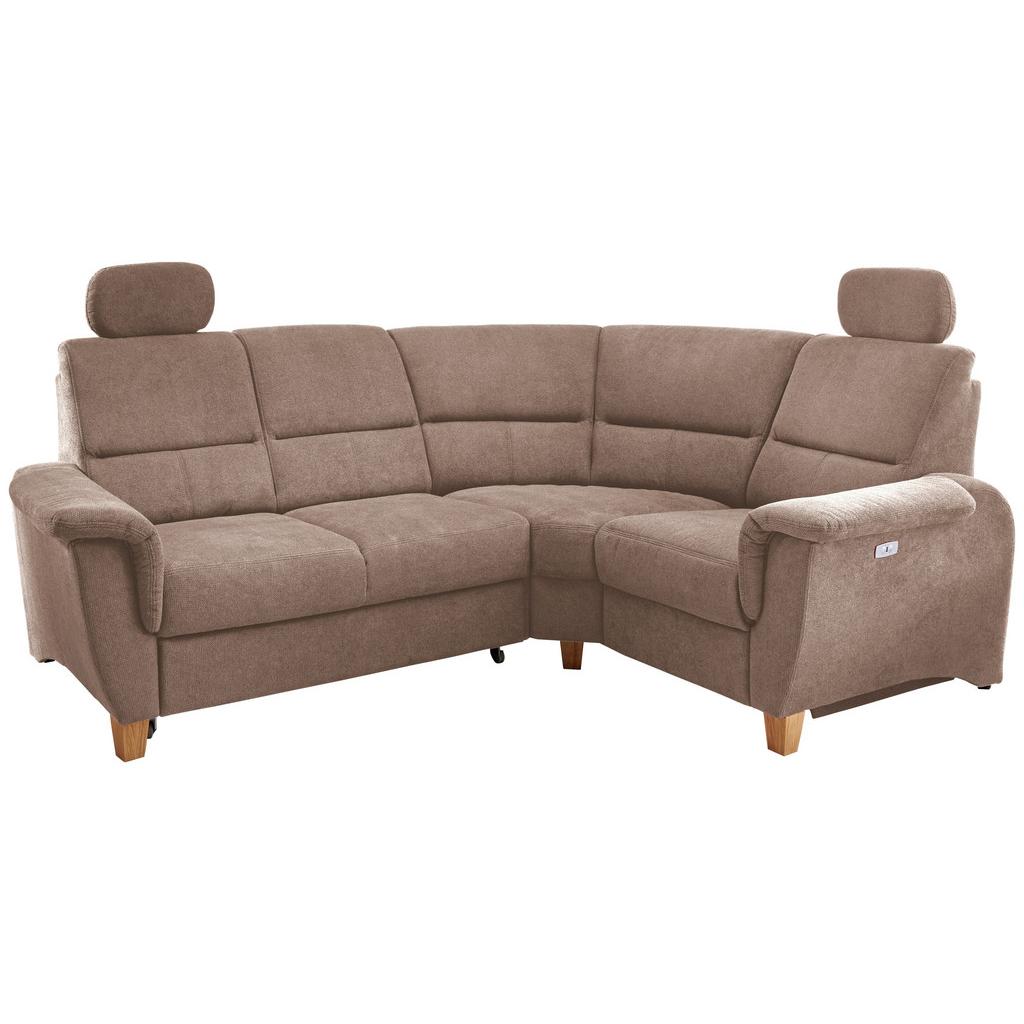 Ecksofa Parole Hellbraun S:237/186 Cm