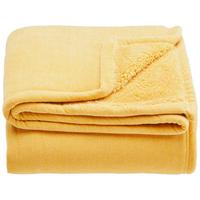 Kuscheldecke Bernadette - Honig, MODERN, Textil (150/200cm) - Luca Bessoni