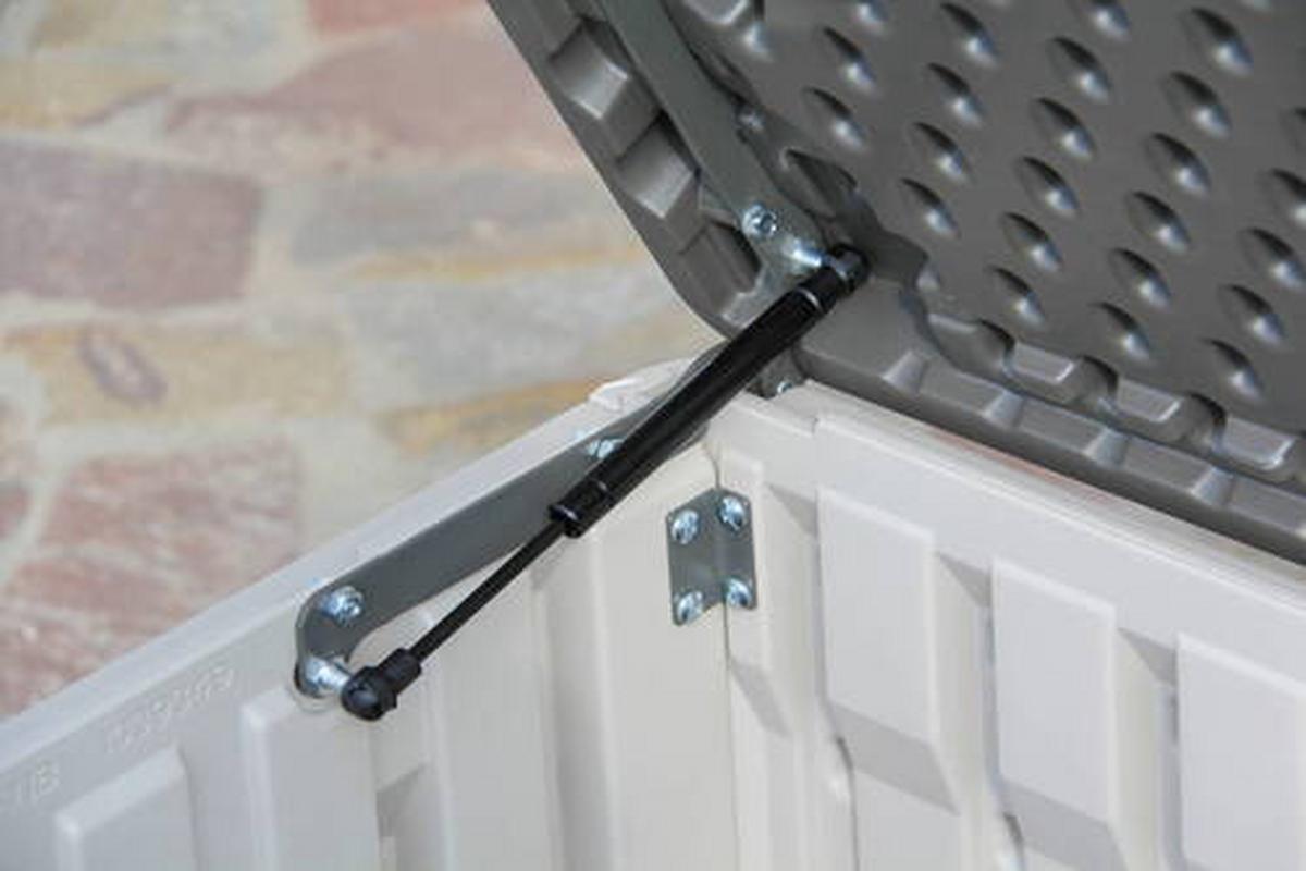 Kissenbox Kissenbox XXL 495 L - Grau, Basics, Kunststoff (153/68/61cm)