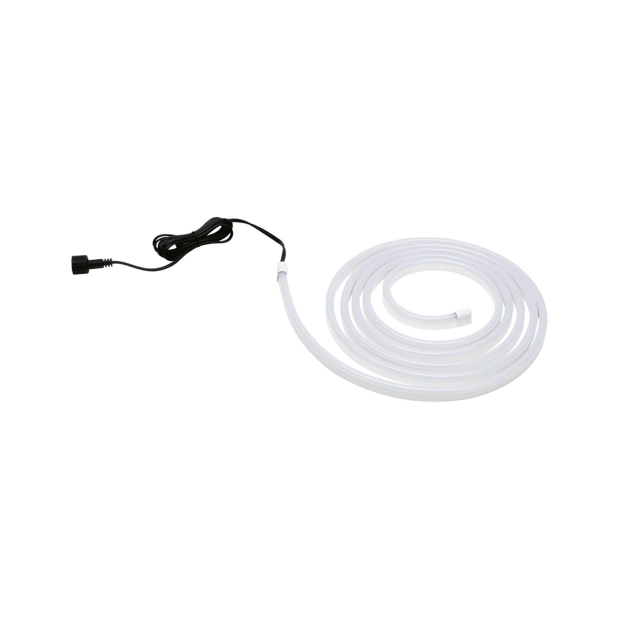 LED-Stripe 300 cm mit Konturenstecker - Weiß, Basics, Kunststoff (300cm) - Paulmann