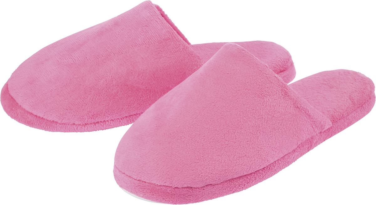 PAPUČE PRE HOSTÍ LISI - čierna/pink, textil - Modern Living