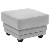 Hocker Nebolo - Hellgrau/Schwarz, Design, Textil (65/46/65cm) - Livetastic