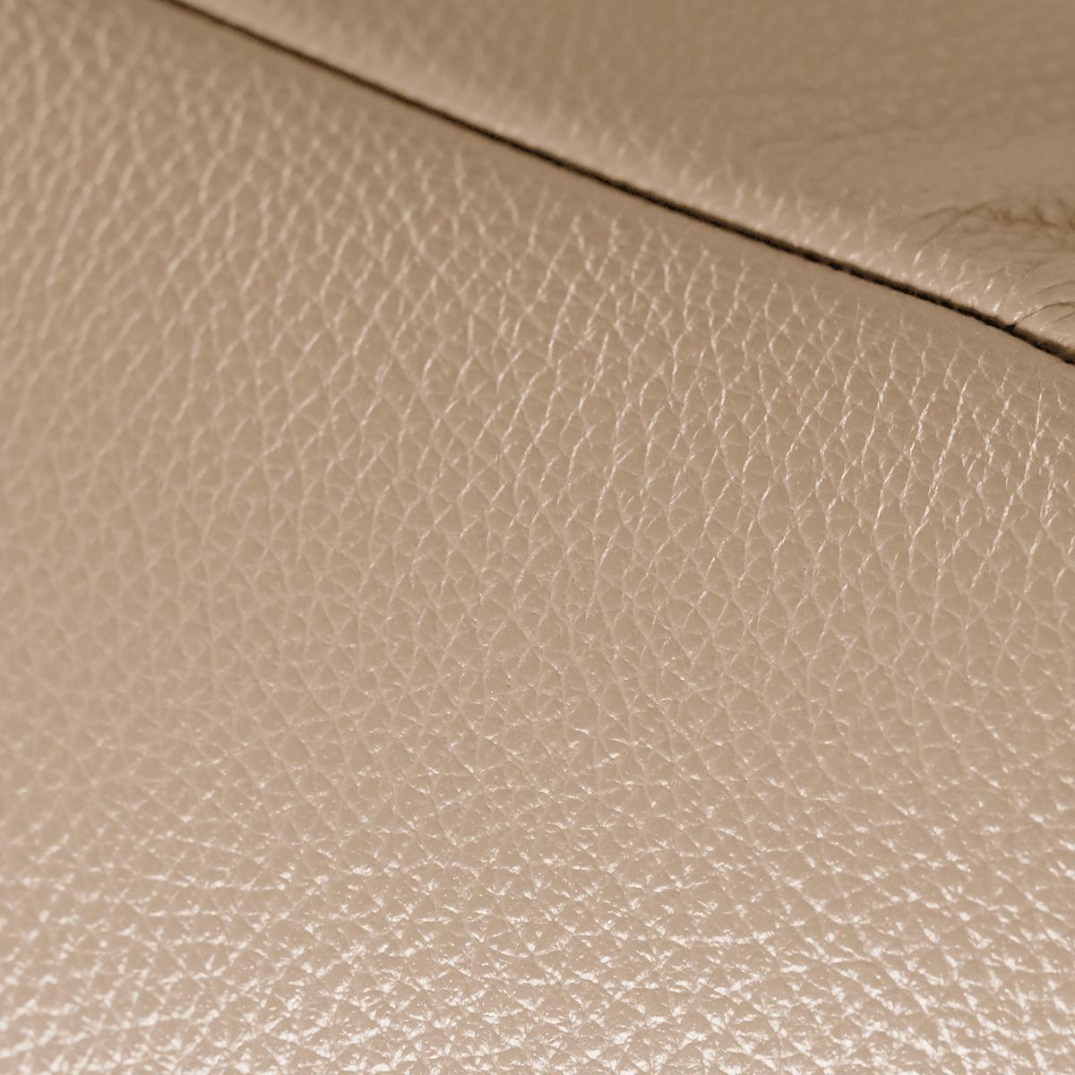 Relaxliege Swing Silver Braun B: 65 cm - Silberfarben/Braun, Design, Leder (65/65-95/171cm) - Livetastic