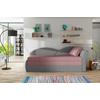 Récamiere Rosa, Hellgrau, S: 218x80 Cm - Erlefarben/Hellgrau, Design, Textil (218/80cm) - MID.YOU