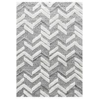 Teppich Läufer Grau Pisa 80x250 Cm - Grau, KONVENTIONELL, Textil (80/250cm)
