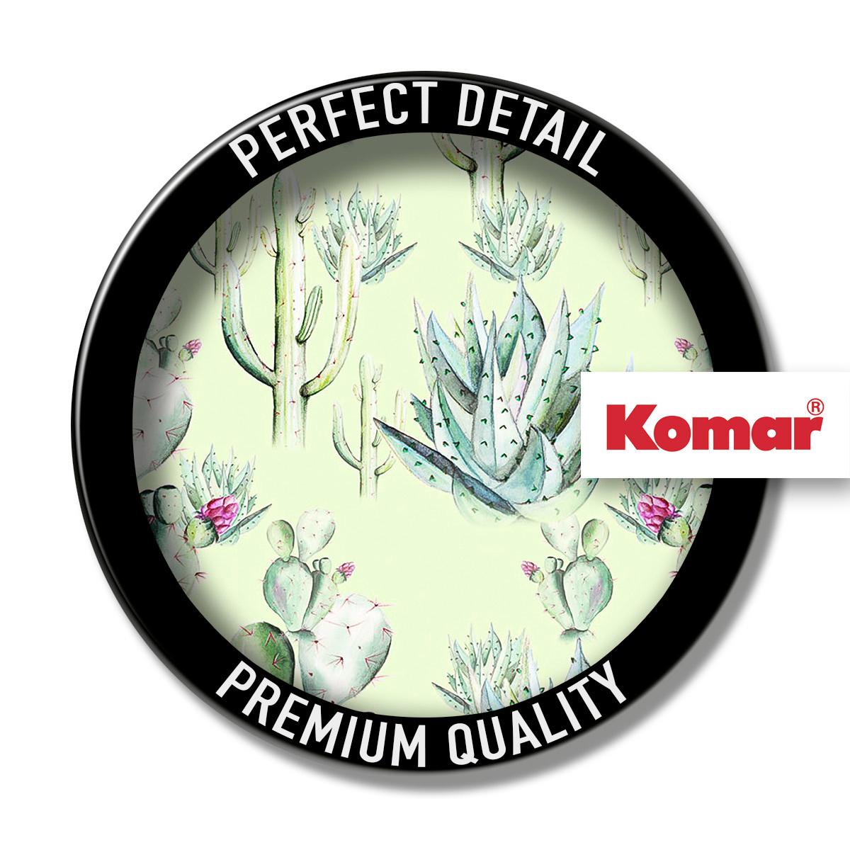 Vliestapete Cactus Green - Grün, Basics (400/250cm) - Komar