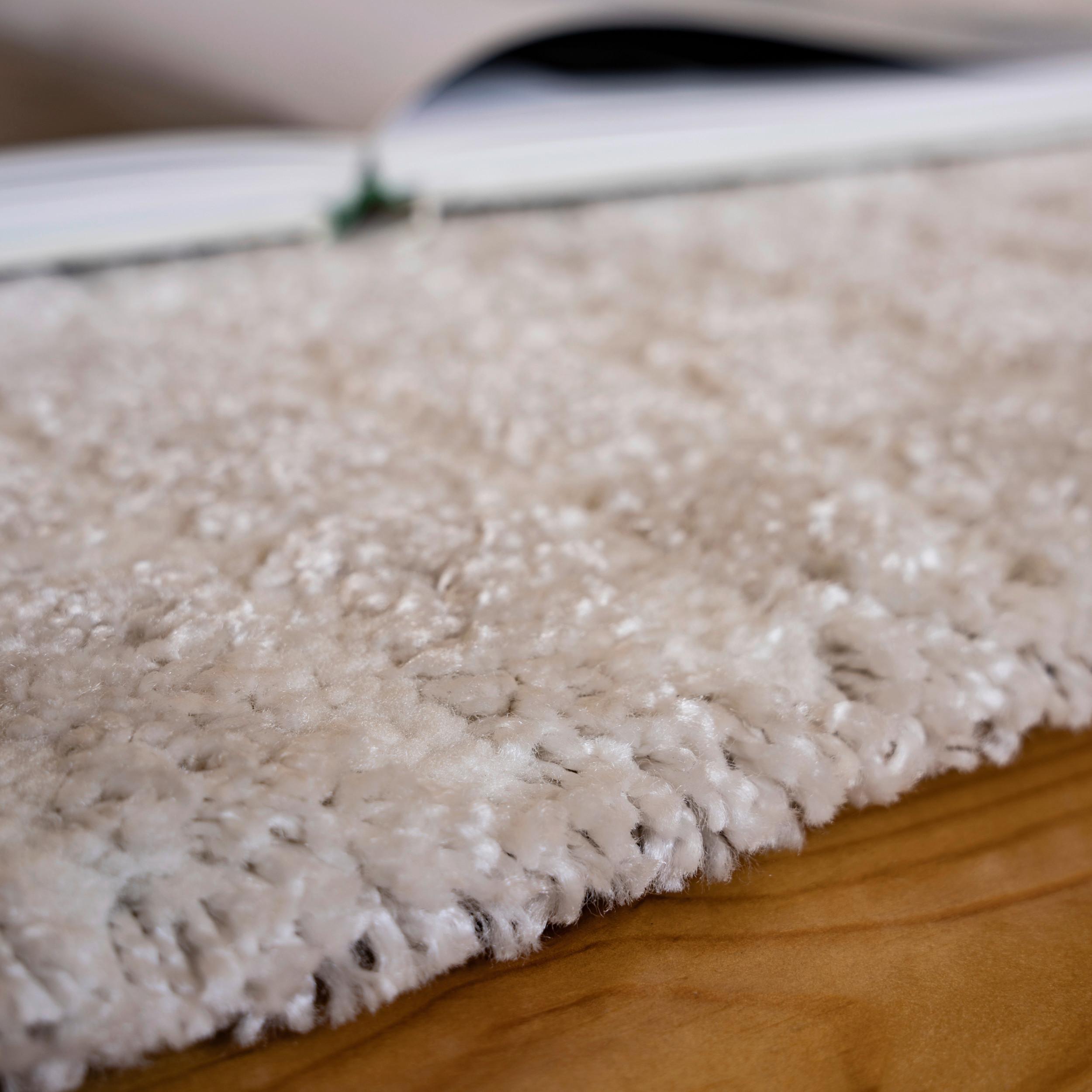 Hochflorteppich Creme My Canyon 80x150 cm - Creme, Basics, Textil (80/150cm) - Obsession