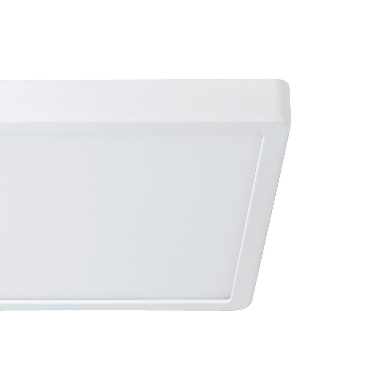 Bad-deckenleuchte Fueva Ip44 Weiß - Weiß, KONVENTIONELL, Kunststoff/Metall (28.5/28.5/3cm) - Eglo