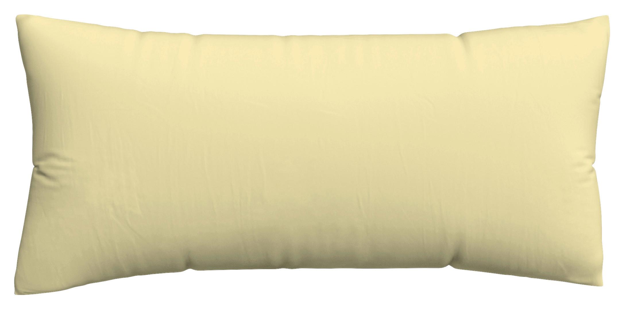 Kopfpolsterbezug Easy Jersey - Gelb, Basics, Textil (40/80cm) - Schlafgut