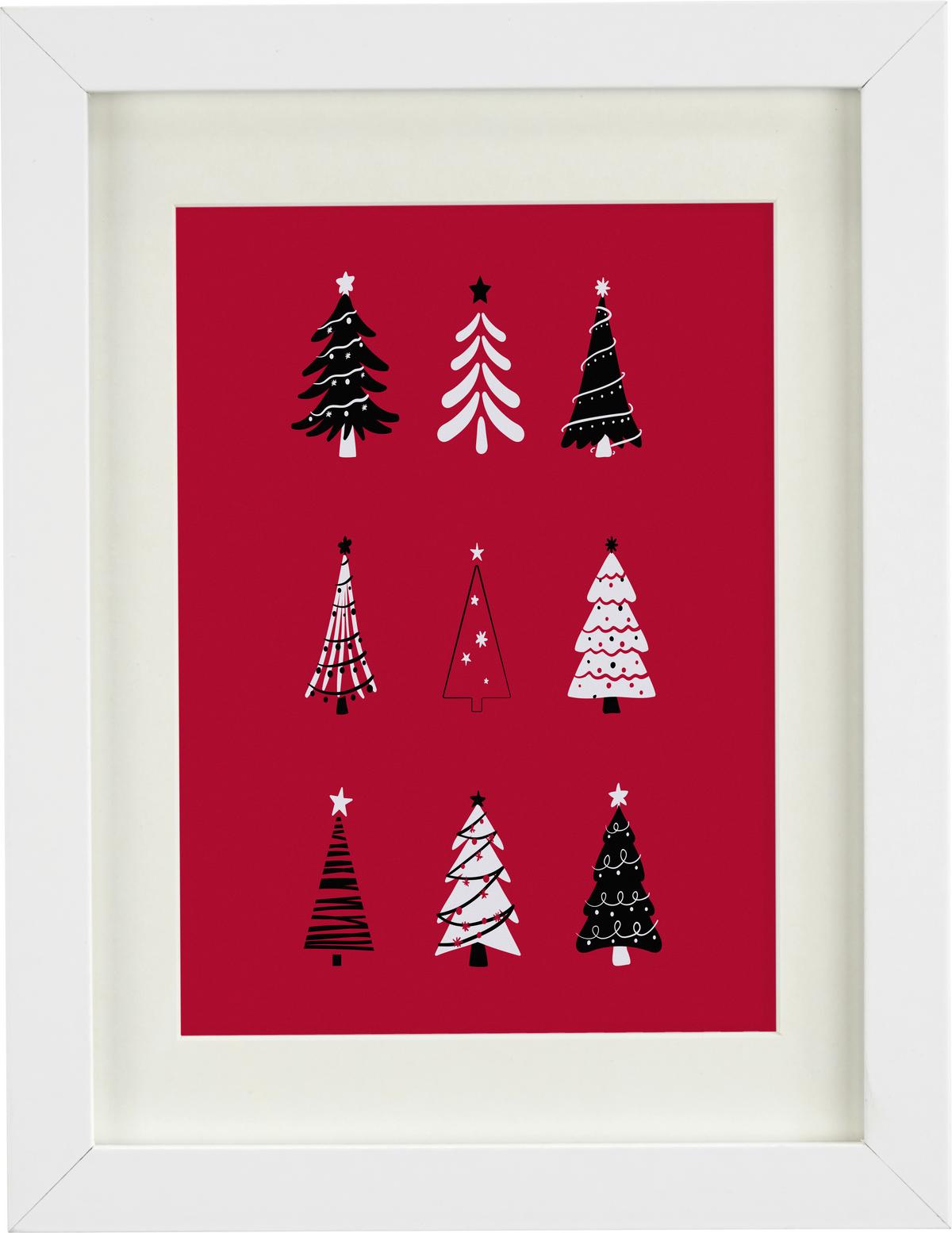 RÁM NA OBRAZY GITTA 40x50 cm - bílá, Moderní, kompozitní dřevo/plast (40/50cm) - Modern Living