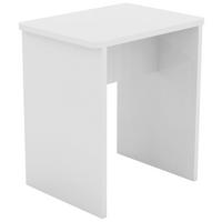 Hocker Esal Weiß B: 40 cm ESAL - Weiß, MODERN, Holzwerkstoff (40/45/30cm) - MID.YOU