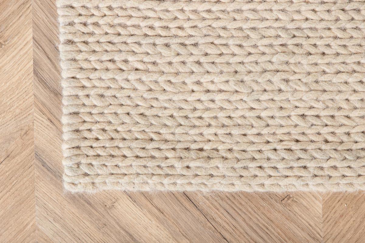 Flachwebteppich Marta - Weiß, LIFESTYLE, Textil (200/300cm) - P & B