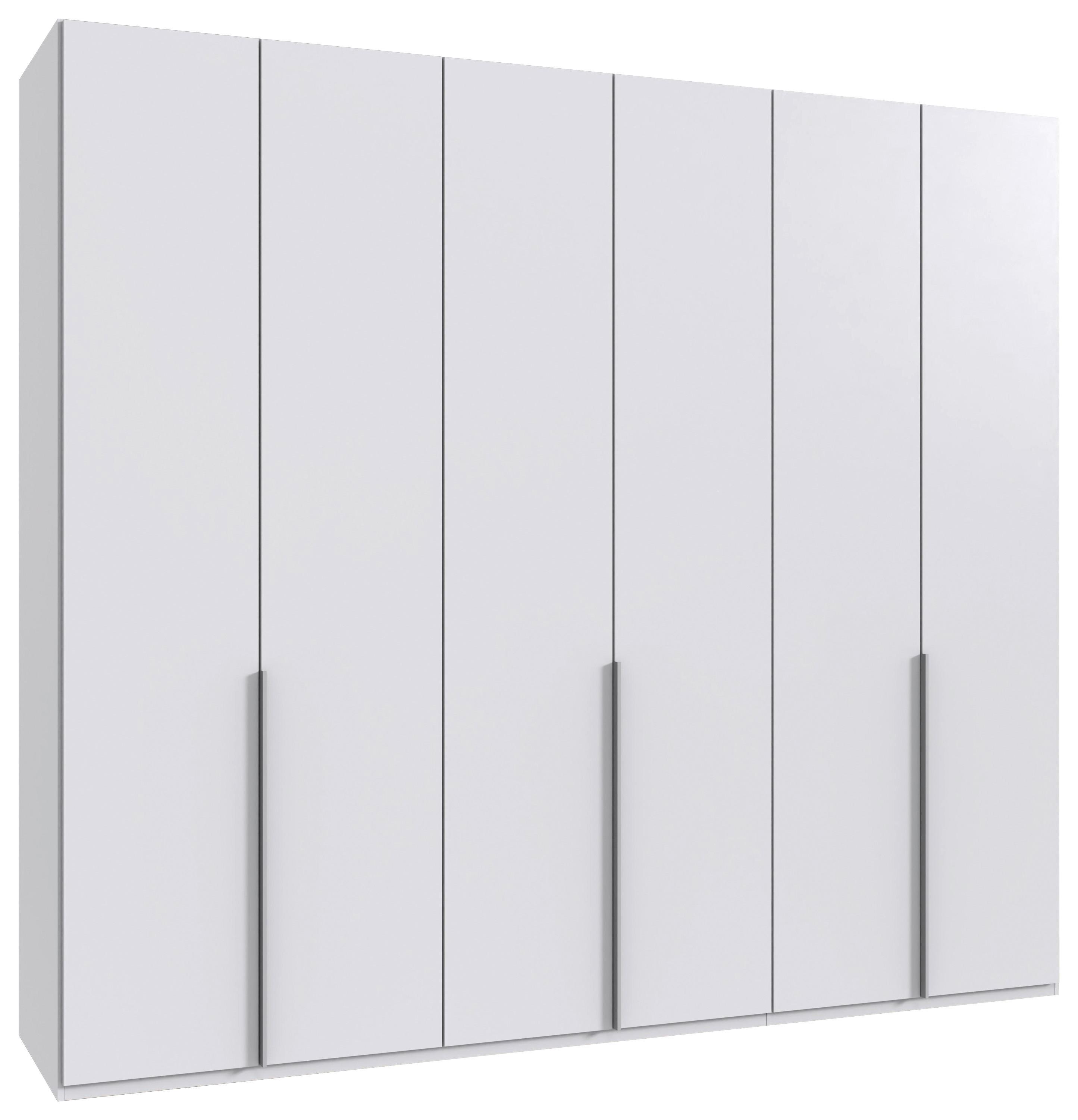 Drehtürenschrank New York Weiß B: 270 cm - Weiß, MODERN, Holzwerkstoff (270/236/58cm) - MID.YOU