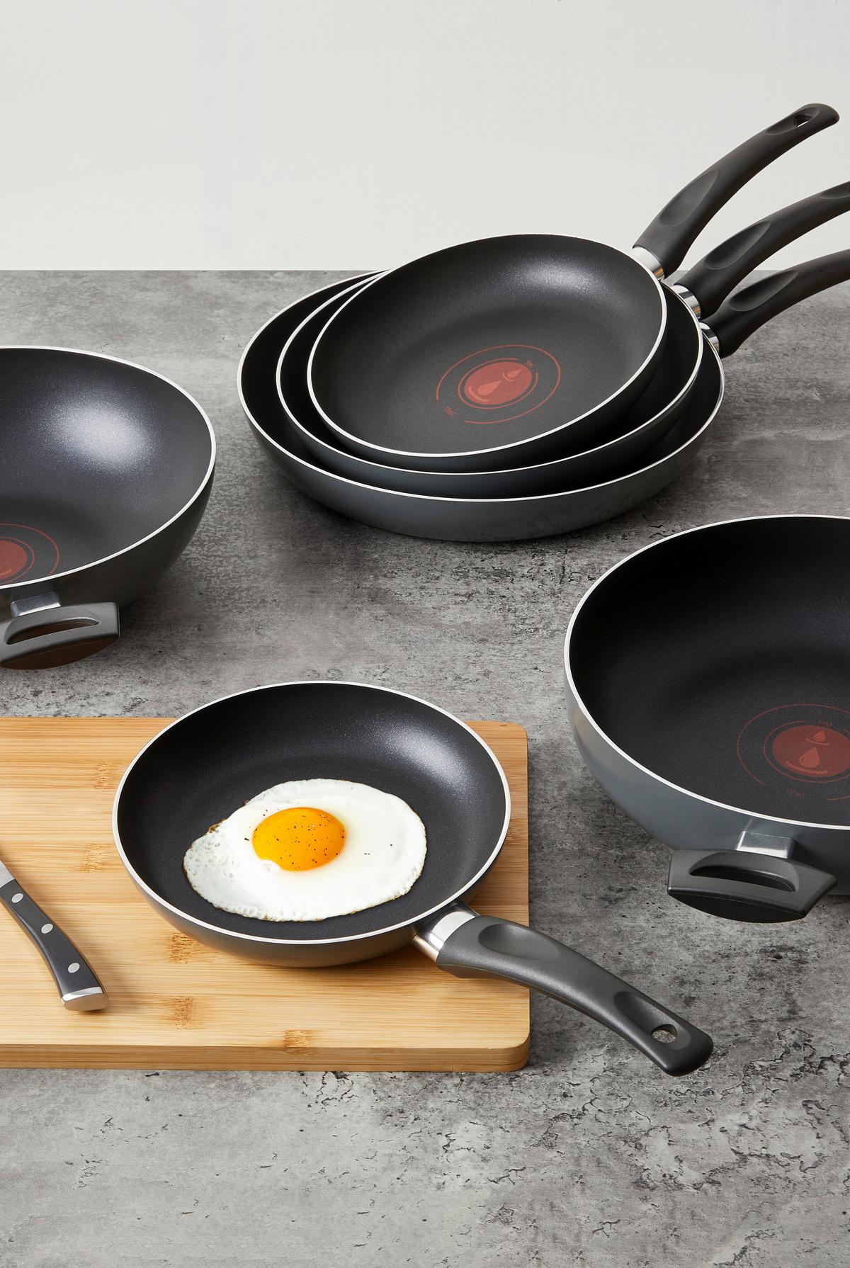 panvica na smaženie P/V: 20/3,5 CM - čierna/sivá, Konventionell, kov (20/3,5cm) - Based