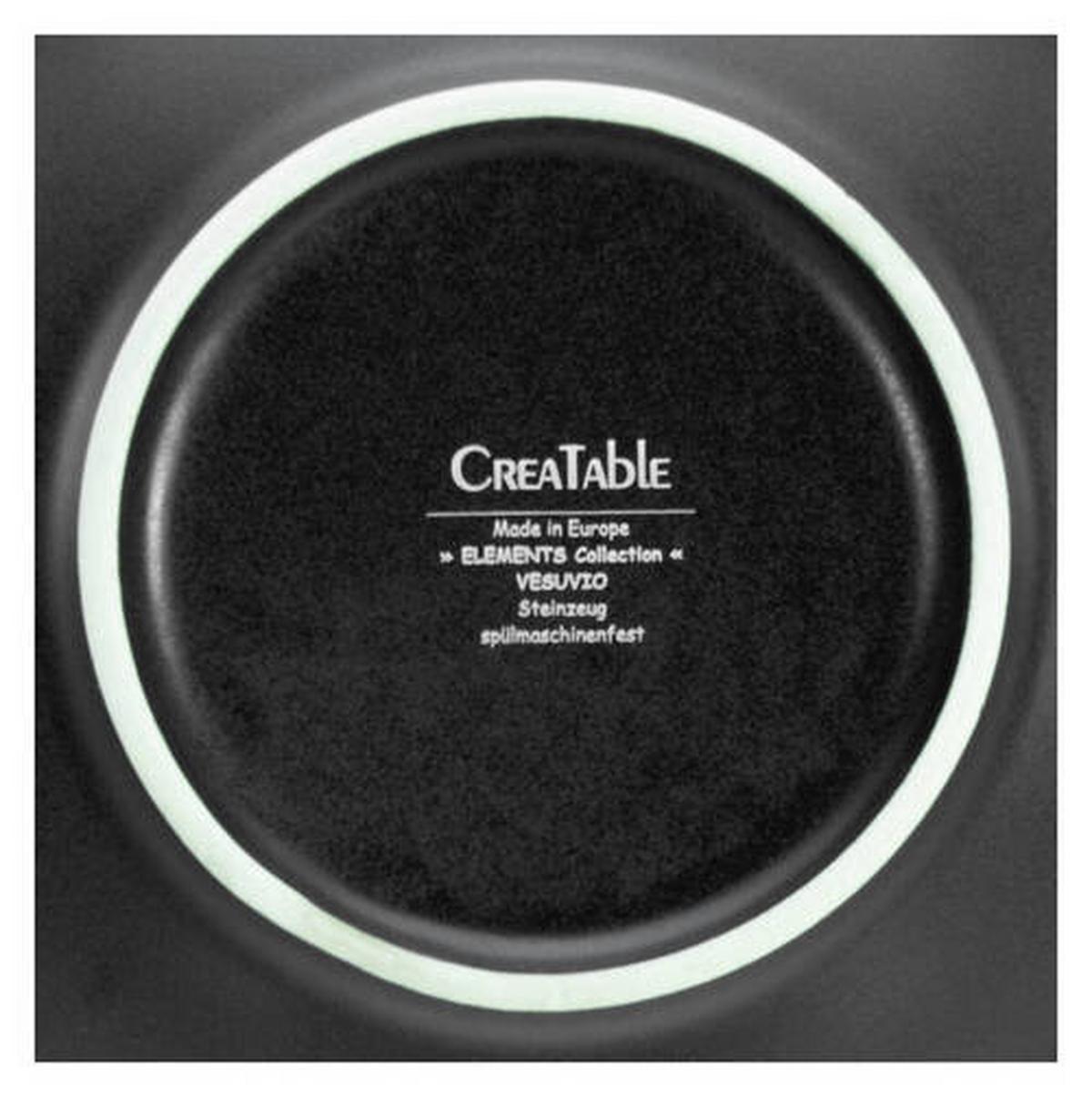 Pastatellerset 21820 Vesuvio Black, Pastaset - Anthrazit, Trend, Keramik (27cm) - Creatable