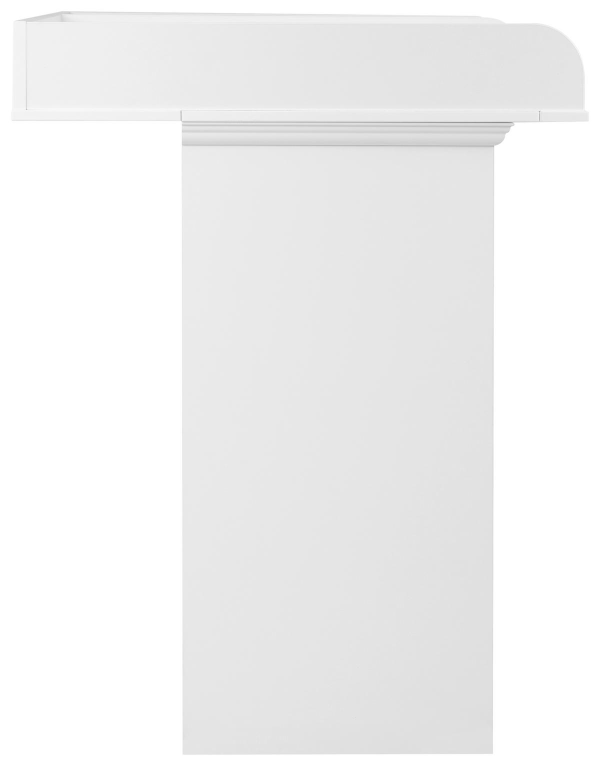 Pelenkázó Komód Landwood - fehér, Basics, faalapú anyag (120/100/77cm) - MID.YOU