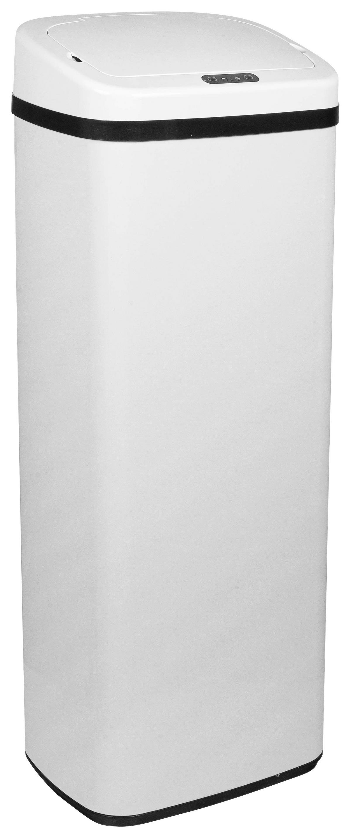 Abfallsammler Clean V - Schwarz, Basics, Kunststoff/Metall (32/83/24cm) - MID.YOU