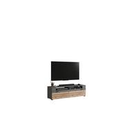 Tv- Element Freno B: 140 Cm Grau Nb, Nox Oak Dekor - KONVENTIONELL, Holzwerkstoff (140/42/40cm) - MID.YOU