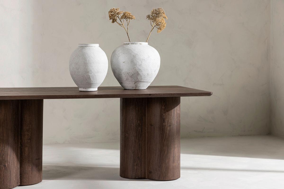 Olivia Olivia Mokka L: 120cm - Mokka, MODERN, Holz (120/60/45cm) - Livetastic