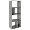Regal Fortuna - Grau, Basics, Holzwerkstoff (58/147/34cm) - MID.YOU