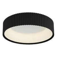STROPNÍ LED SVÍTIDLO KEMP - bílá/černá, Basics, kov/plast (46/13cm) - Globo