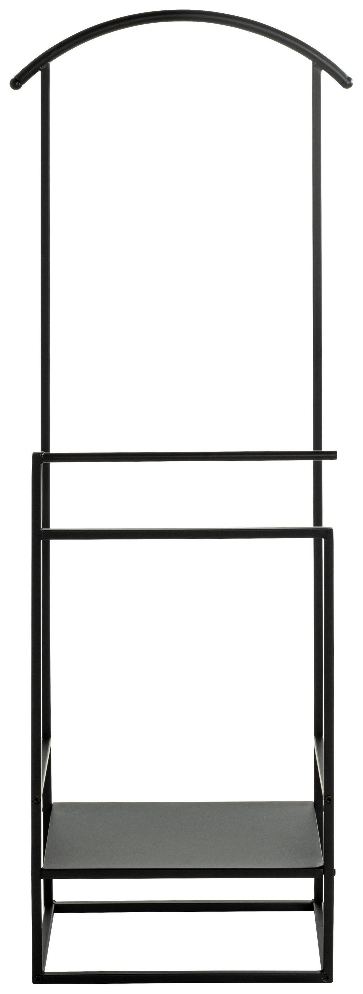 NĚMÝ SLUHA PAISLEY - černá, Moderní, kov (46/128/26cm) - Mömax