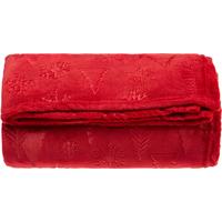 Kuscheldecke Visby - Rot, ROMANTIK / LANDHAUS, Textil (150/200cm) - James Wood