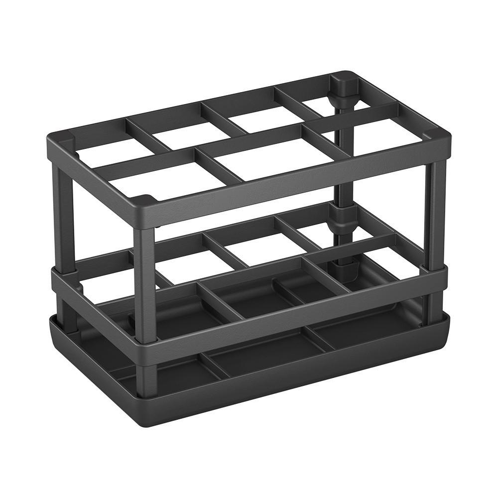 Besteckbox 297544000 Posatex - Grau, KONVENTIONELL, Kunststoff (17/12/10cm) - Metaltex