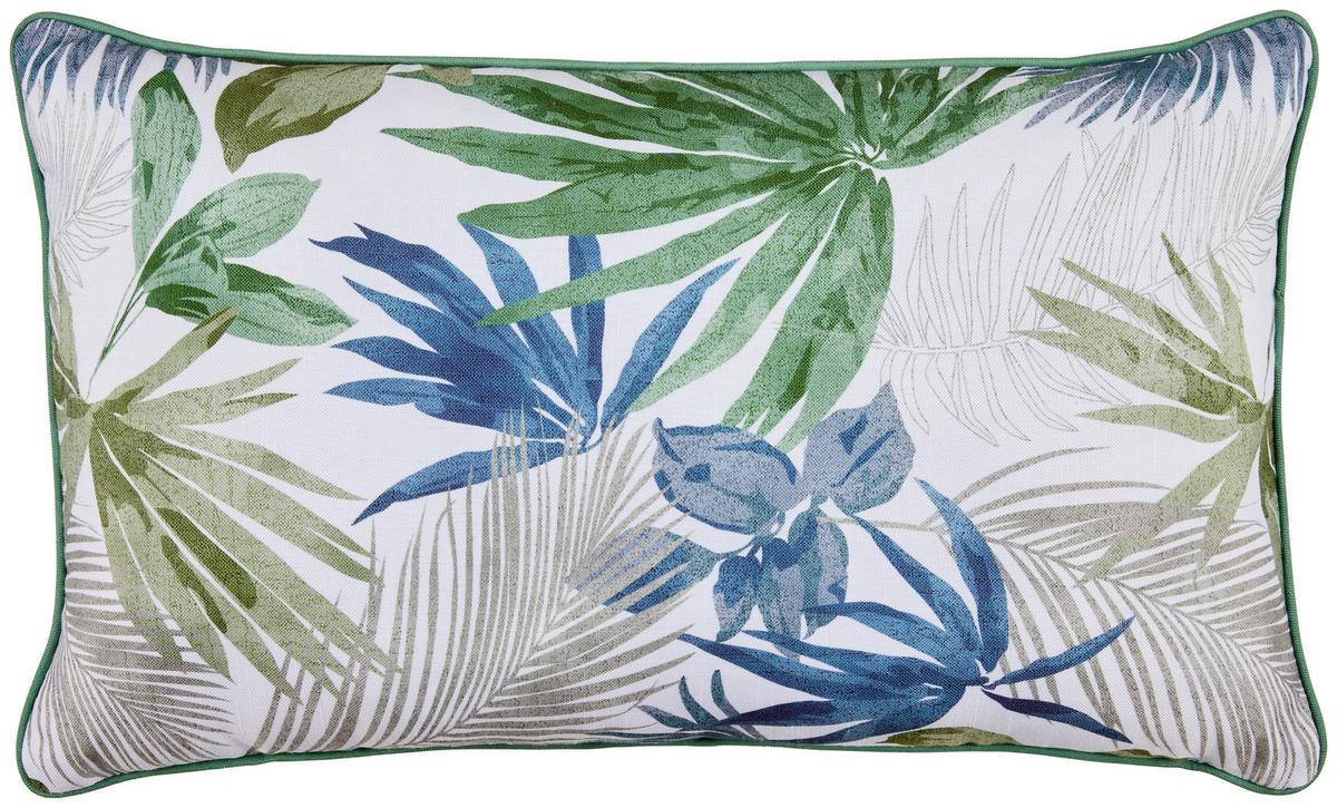 Outdoor-Kissen Lia - Grün, MODERN, Textil (30/50cm) - Luca Bessoni