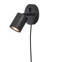 Wandleuchte Java/Ws1/B - Schwarz, Trend (12/15/12cm) - Good & Mojo
