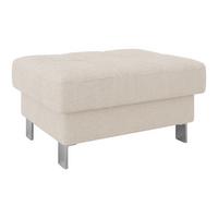 Hocker Savona - Perlmutt, MODERN, Textil (90/44/73cm) - Ondega