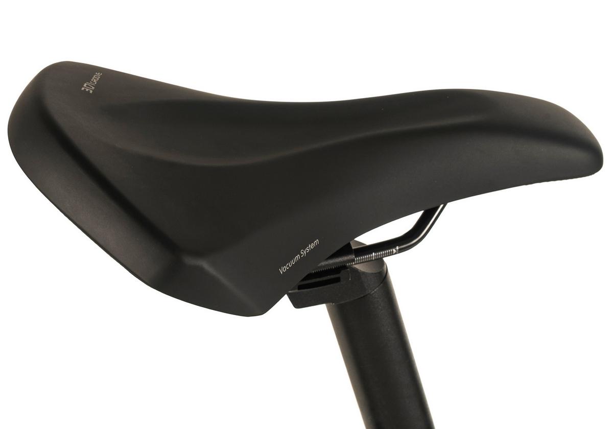 E-Trekkingbike 28'' Schwarz Matt - Schwarz, LIFESTYLE, Metall (180/70/100cm)