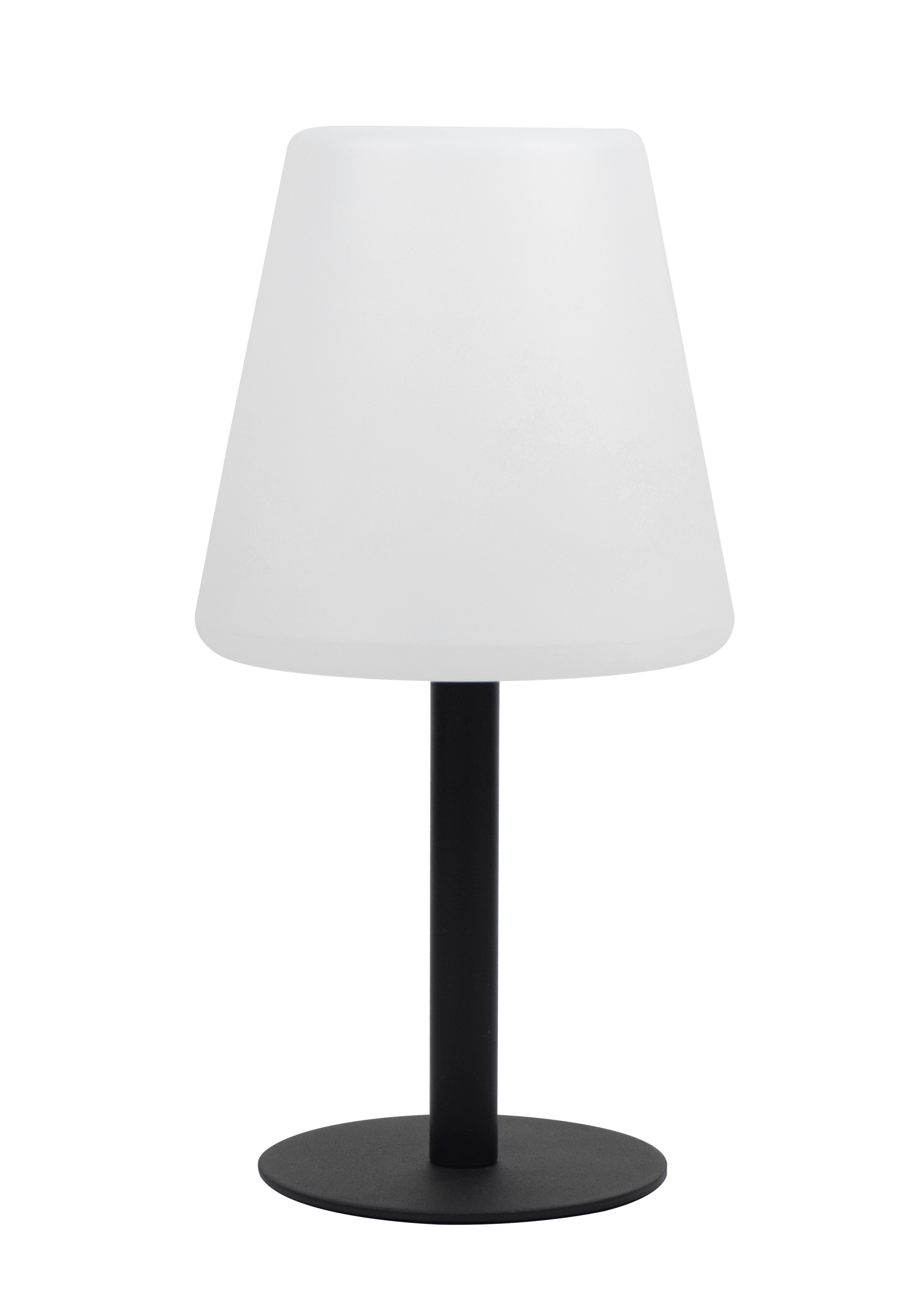 SOLÁRNE SVIETIDLO GIU - čierna/biela, Konventionell, kov/plast (15,5/31cm) - Modern Living